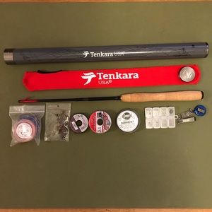 Tenkara USA rhodo rod with extras